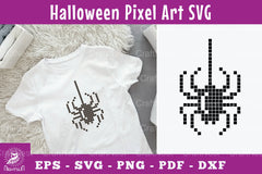 Spider Pixel Art Clipart Bundle - CraftNest - Digital Crafting and Art