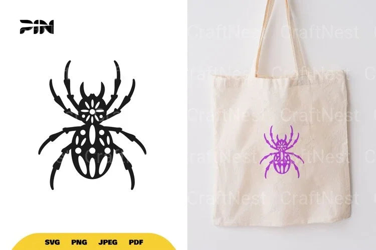 Spider SVG Bundle - CraftNest - Digital Crafting and Art