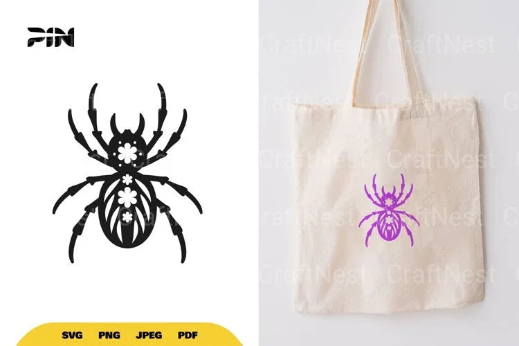 Spider SVG Bundle - CraftNest - Digital Crafting and Art