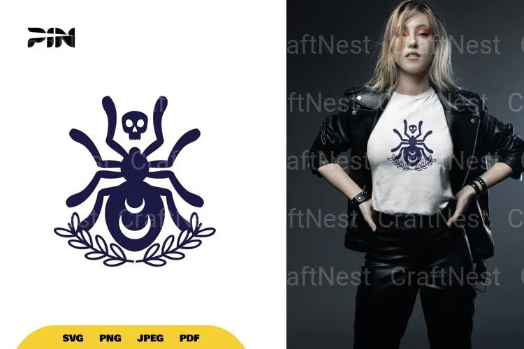 Spider Halloween SVG Bundle - CraftNest - Digital Crafting and Art