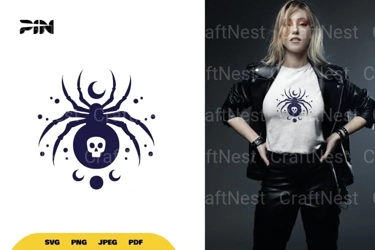 Spider Halloween SVG Bundle - CraftNest - Digital Crafting and Art