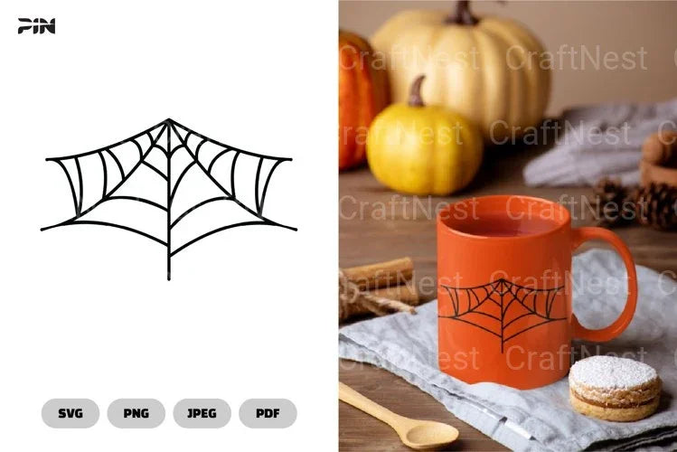 Spider Web Halloween SVG Bundle - CraftNest - Digital Crafting and Art
