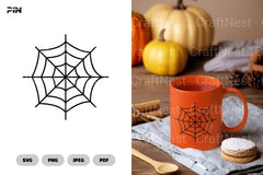 Spider Web Halloween SVG Bundle Clipart - CraftNest - Digital Crafting and Art
