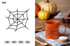 Spider Web Halloween SVG Bundle Clipart - CraftNest - Digital Crafting and Art
