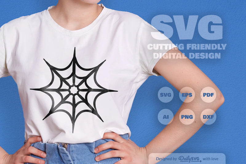Spider Web SVG Bundle for Halloween Decor 2 - CraftNest - Digital Crafting and Art