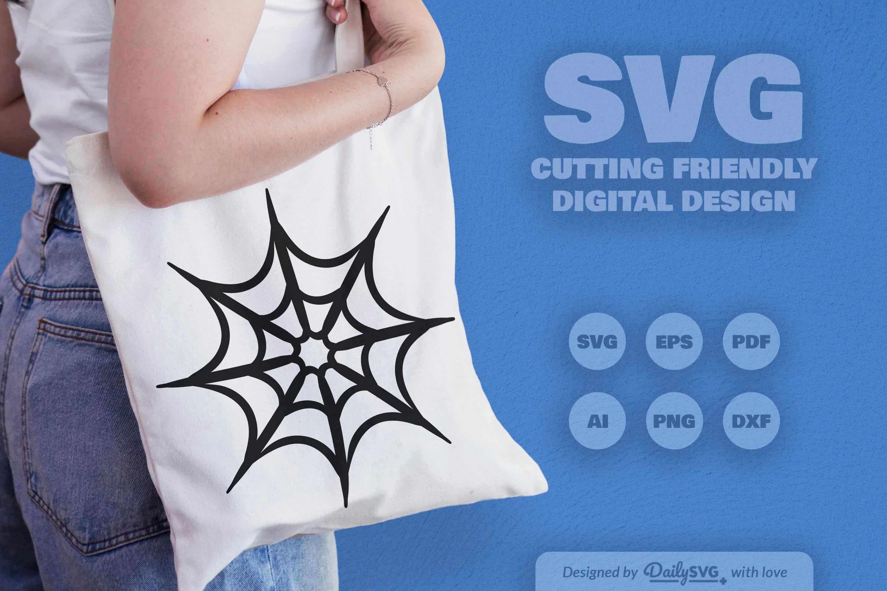 Spider Web SVG Bundle for Halloween Decor 2 - CraftNest - Digital Crafting and Art