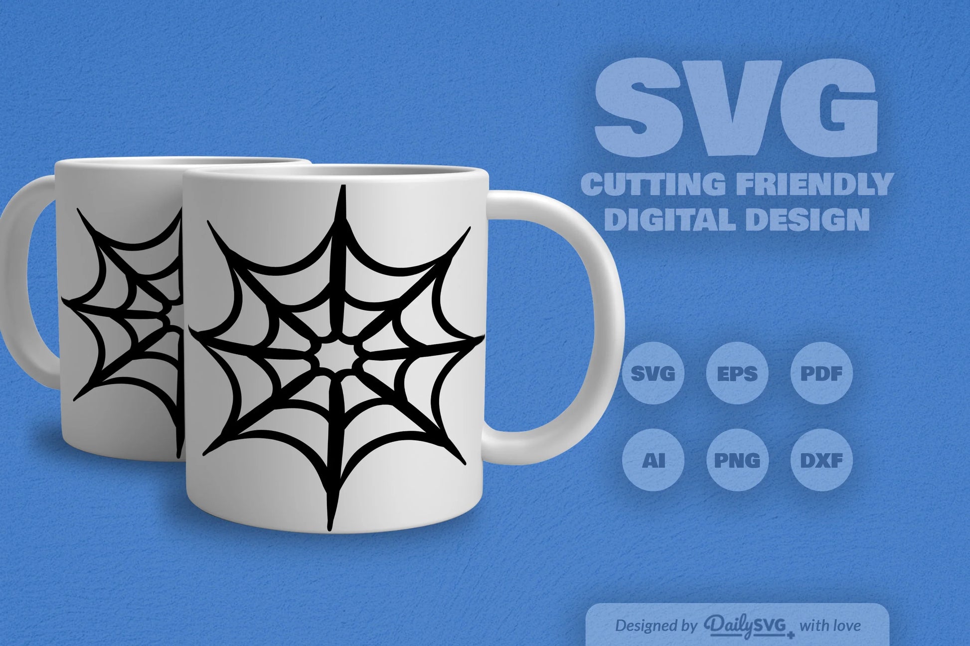 Spider Web SVG Bundle for Halloween Decor 2 - CraftNest - Digital Crafting and Art