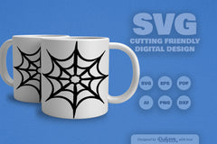 Spider Web SVG Bundle for Halloween Decor 2 - CraftNest - Digital Crafting and Art