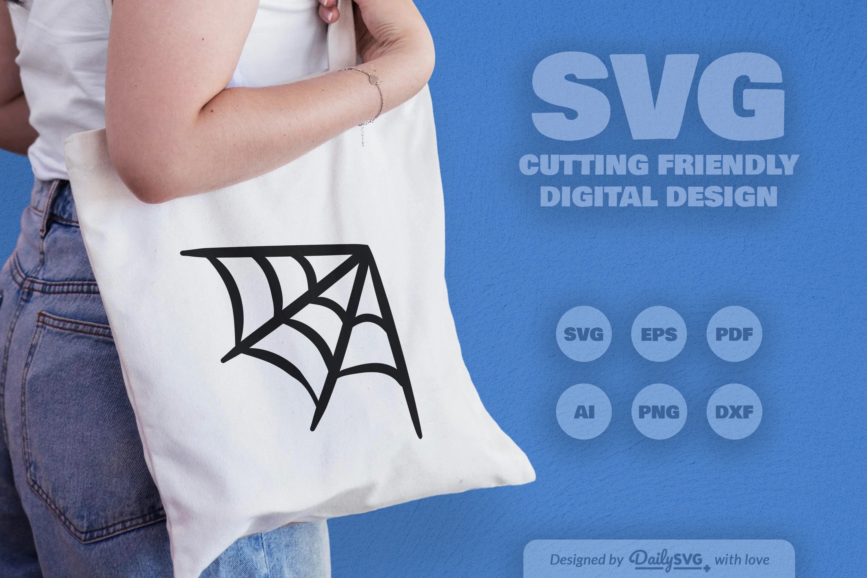 Spider Web SVG Bundle for Halloween Decor 8 - CraftNest - Digital Crafting and Art