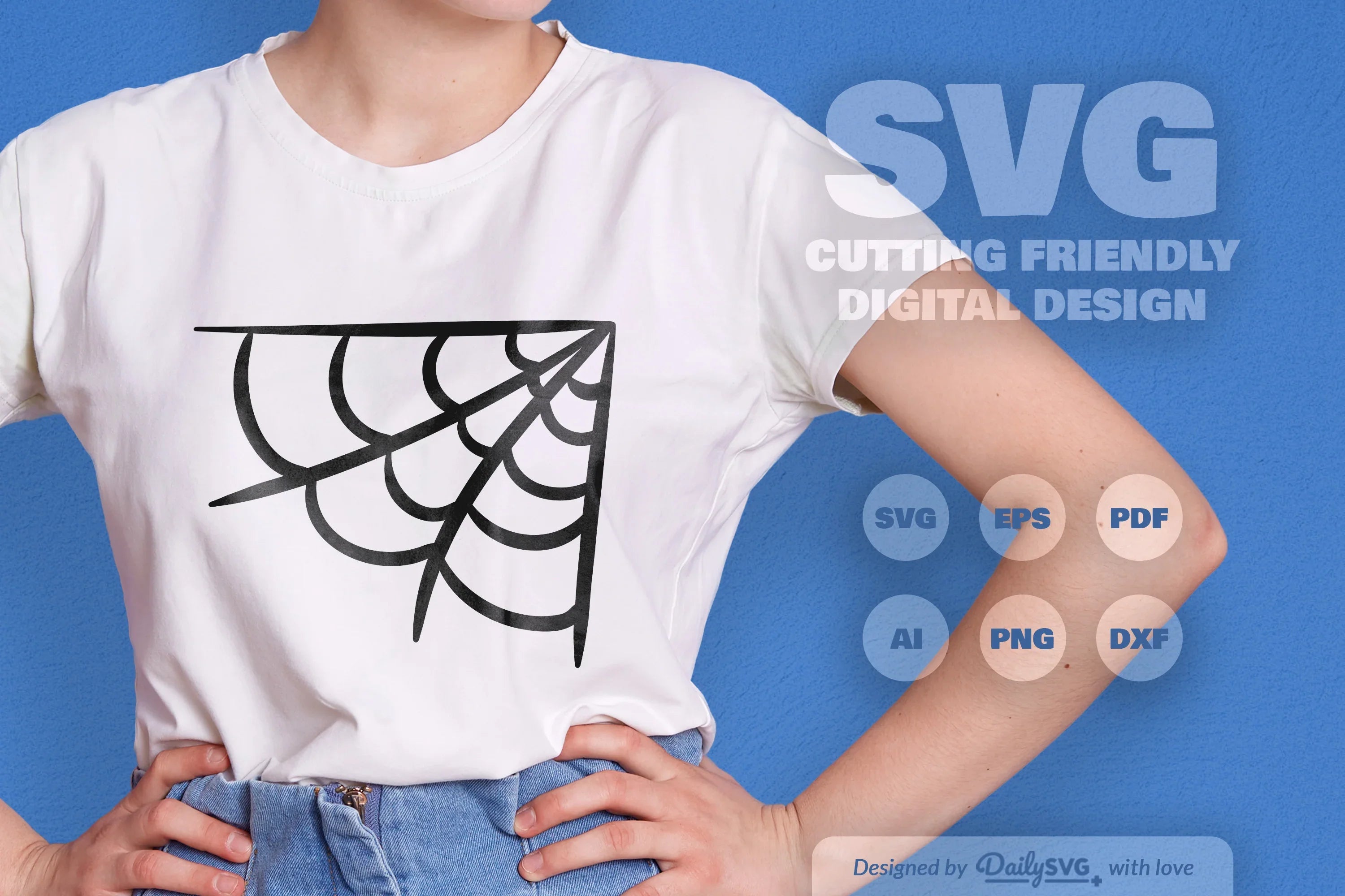 Daily SVG Bundles Spider Web Clipart - CraftNest - Digital Crafting and Art