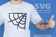 Spider Web SVG Bundle for Halloween Decor - CraftNest - Digital Crafting and Art