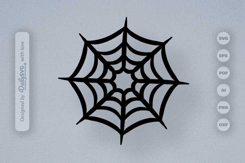 Spider Web SVG Bundle for Halloween Decor 1 - CraftNest - Digital Crafting and Art