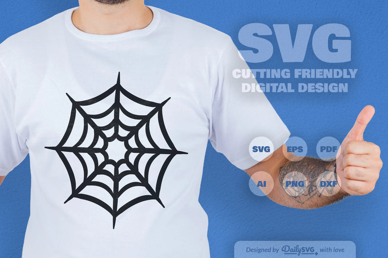 Spider Web SVG Bundle for Halloween Decor 1 - CraftNest - Digital Crafting and Art