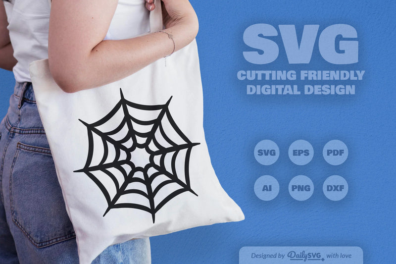 Spider Web SVG Bundle for Halloween Decor 1 - CraftNest - Digital Crafting and Art