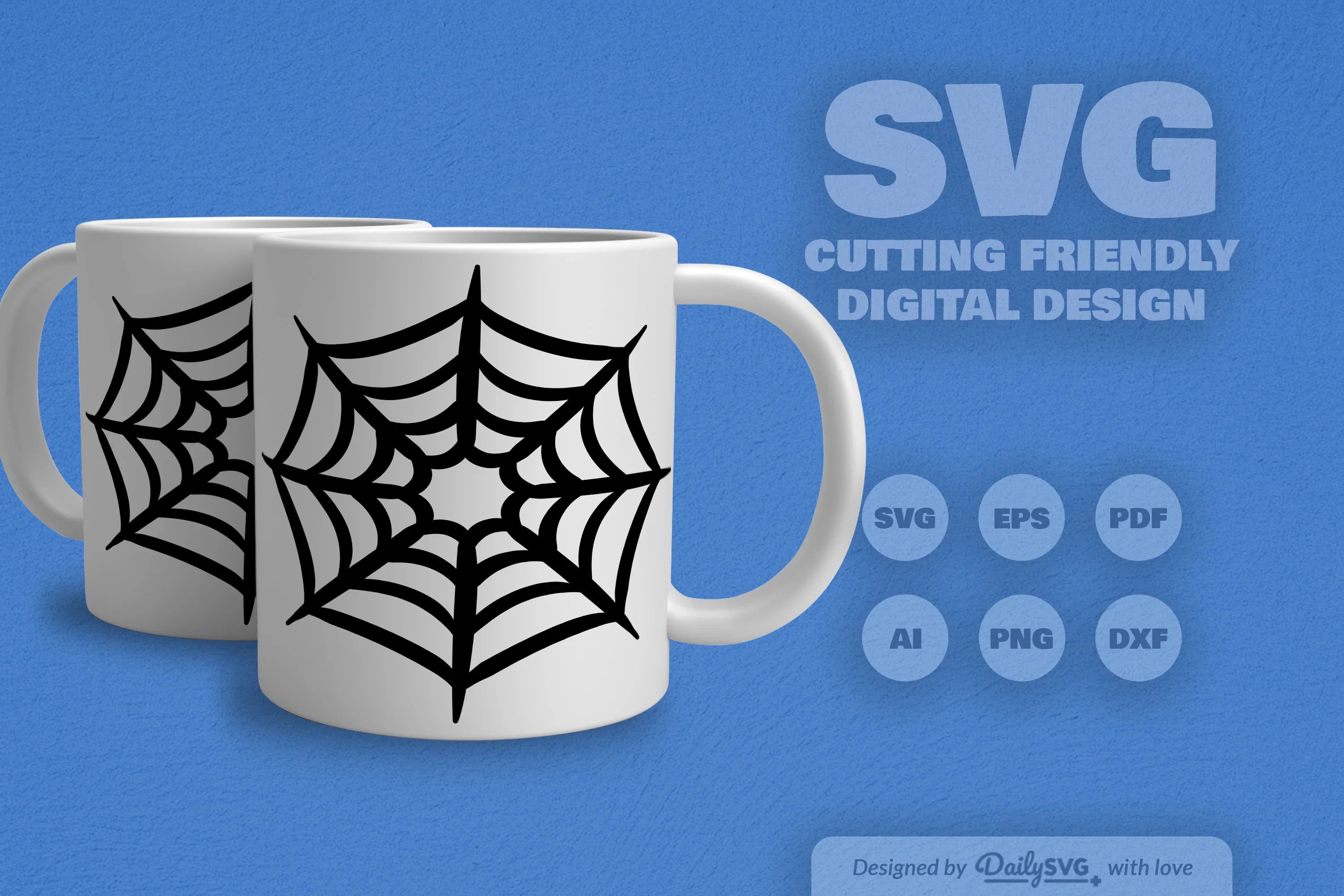 Spider Web SVG Bundle for Halloween Decor 1 - CraftNest - Digital Crafting and Art