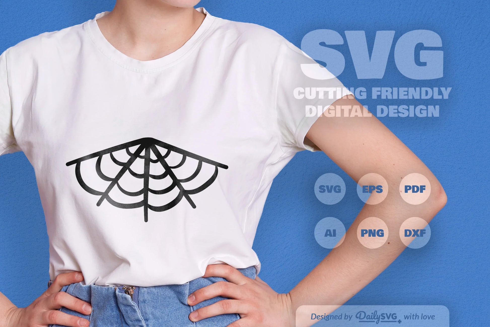 Daily SVG Bundles Spider Web Clipart - CraftNest - Digital Crafting and Art