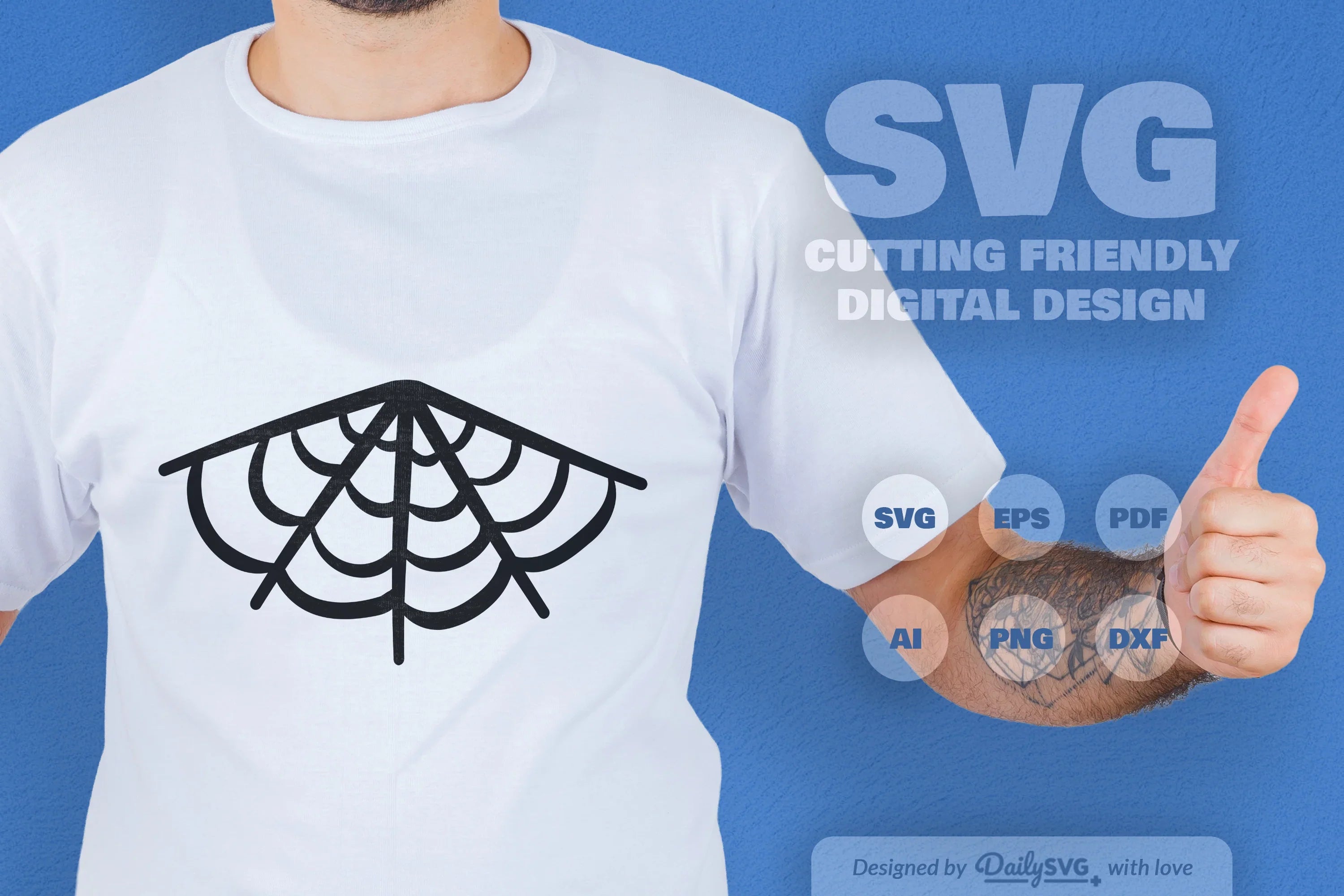 Spider Web SVG Bundle for Halloween Decor 3 - CraftNest - Digital Crafting and Art