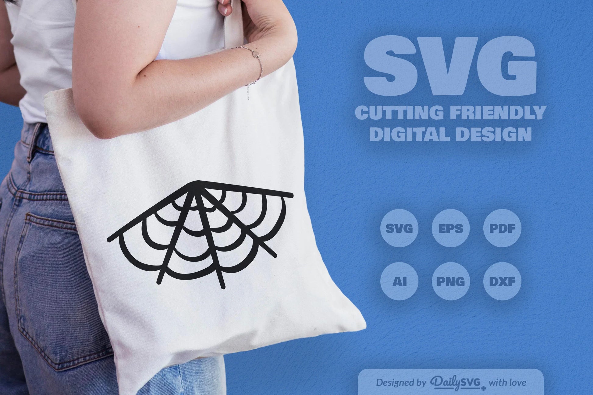 Spider Web SVG Bundle for Halloween Decor 3 - CraftNest - Digital Crafting and Art