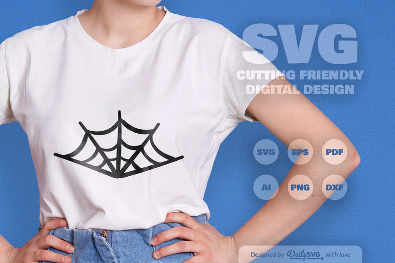 Daily SVG Bundles Spider Web Clipart - CraftNest - Digital Crafting and Art