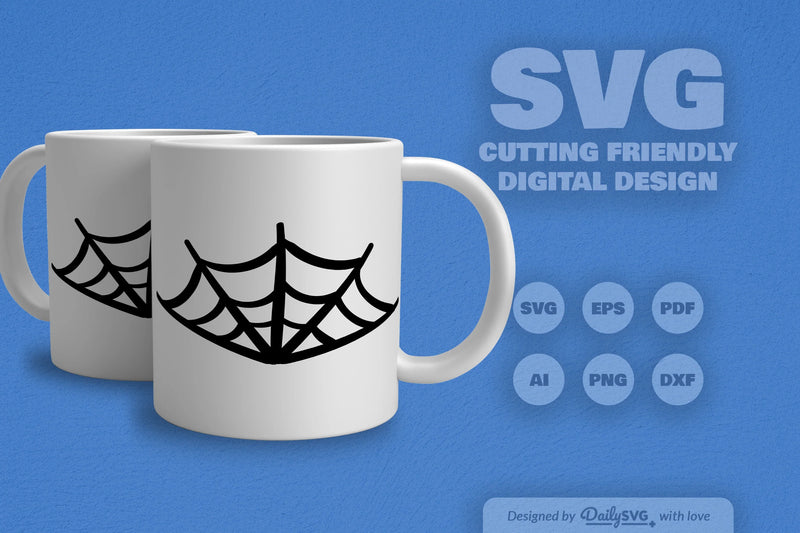 Spider Web SVG Bundle for Halloween Decor 9 - CraftNest - Digital Crafting and Art