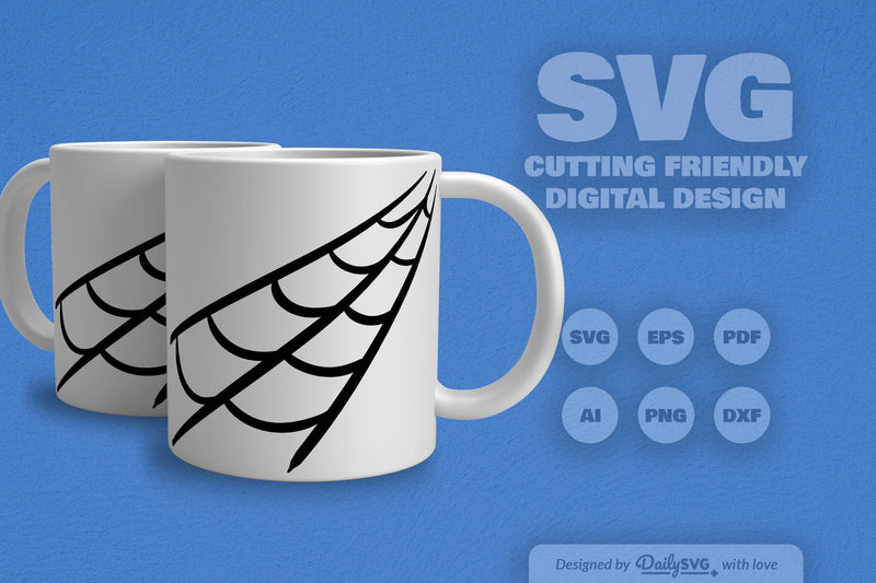 Spider Web SVG Bundle for Halloween Decor 5 - CraftNest - Digital Crafting and Art