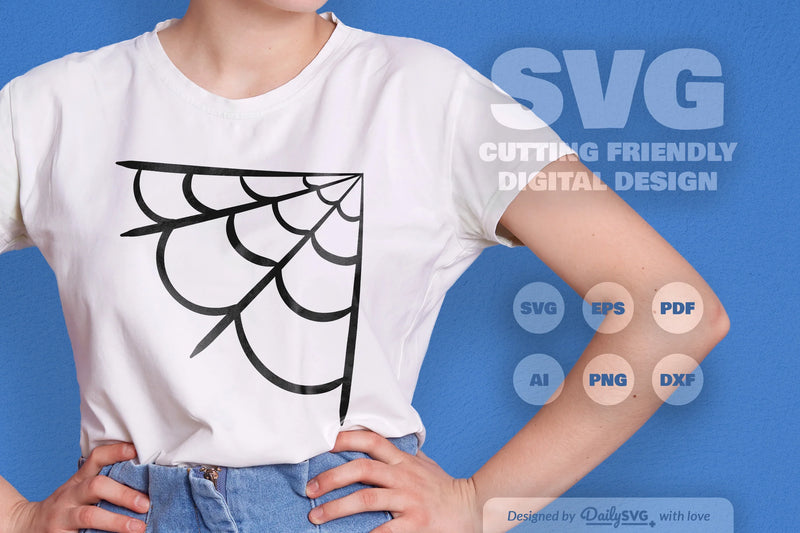 Daily SVG Bundles Spider Web Clipart - CraftNest - Digital Crafting and Art