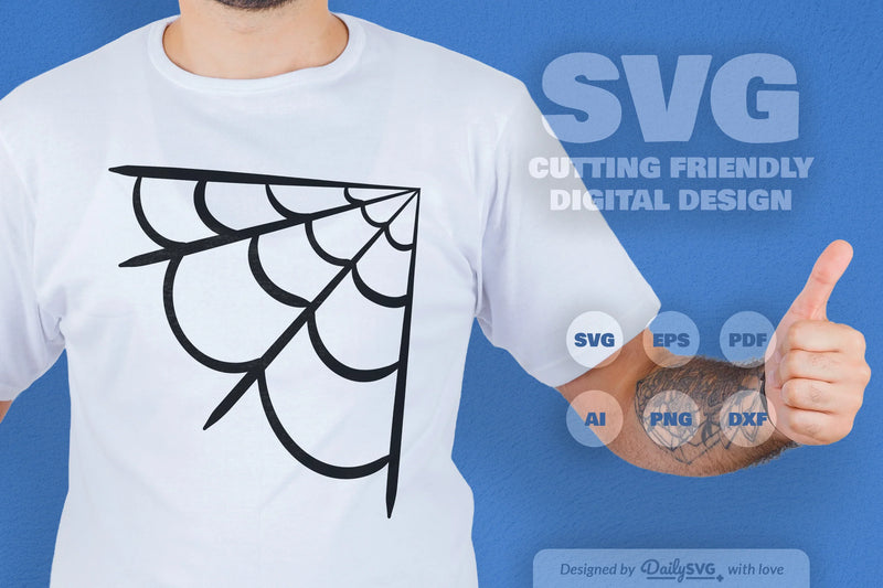 Spider Web SVG Bundle for Halloween Decor 6 - CraftNest - Digital Crafting and Art