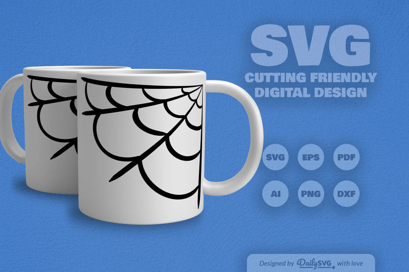 Spider Web SVG Bundle for Halloween Decor 6 - CraftNest - Digital Crafting and Art