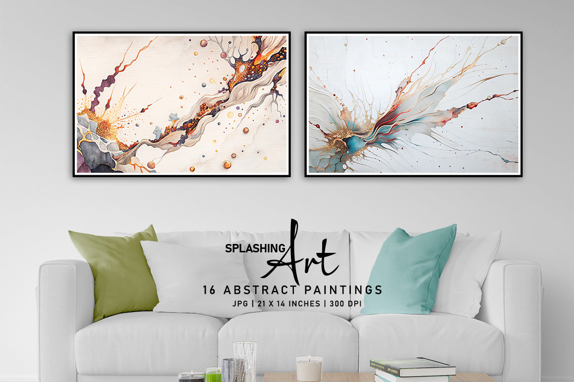 Splashing Art - Wall Art