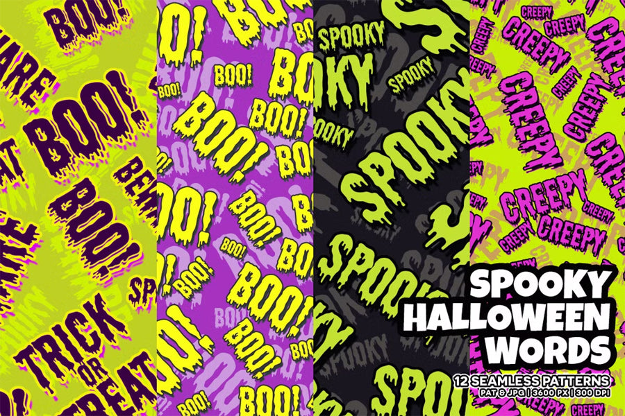 Spooky Halloween Words