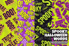 Spooky Halloween Words