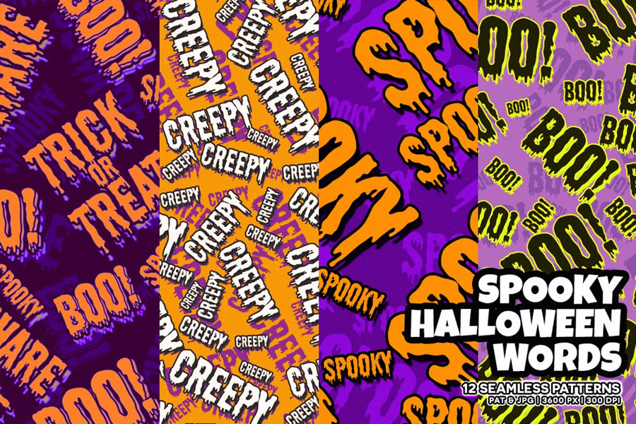 Spooky Halloween Words