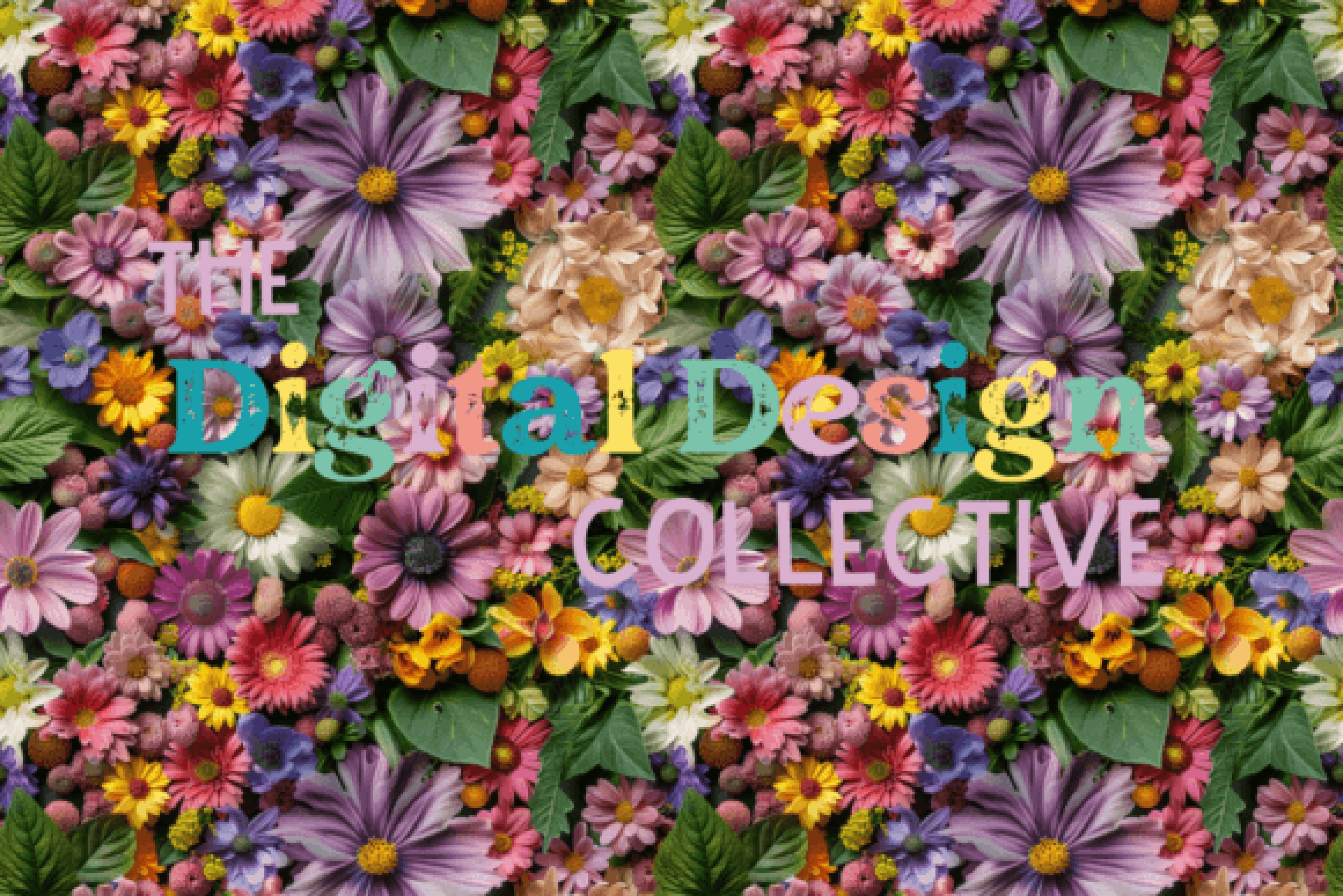 Spring 3D Flower Seamless Digital Paper