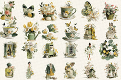 Spring Clipart Bundle Set - CraftNest - Digital Crafting and Art