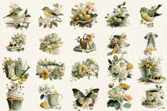 Spring Clipart Bundle Set - CraftNest - Digital Crafting and Art