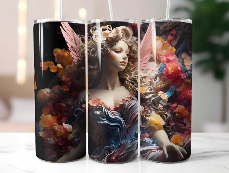 Spring Angels 2 Tumbler Wrap - CraftNest