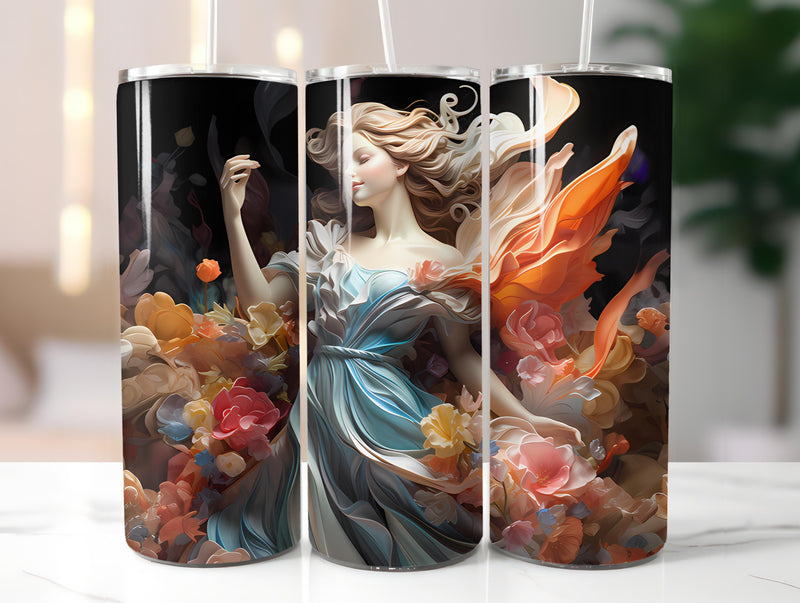 Spring Angels 1 Tumbler Wrap - CraftNest