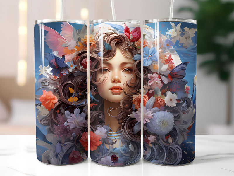 Spring Angels 1 Tumbler Wrap - CraftNest