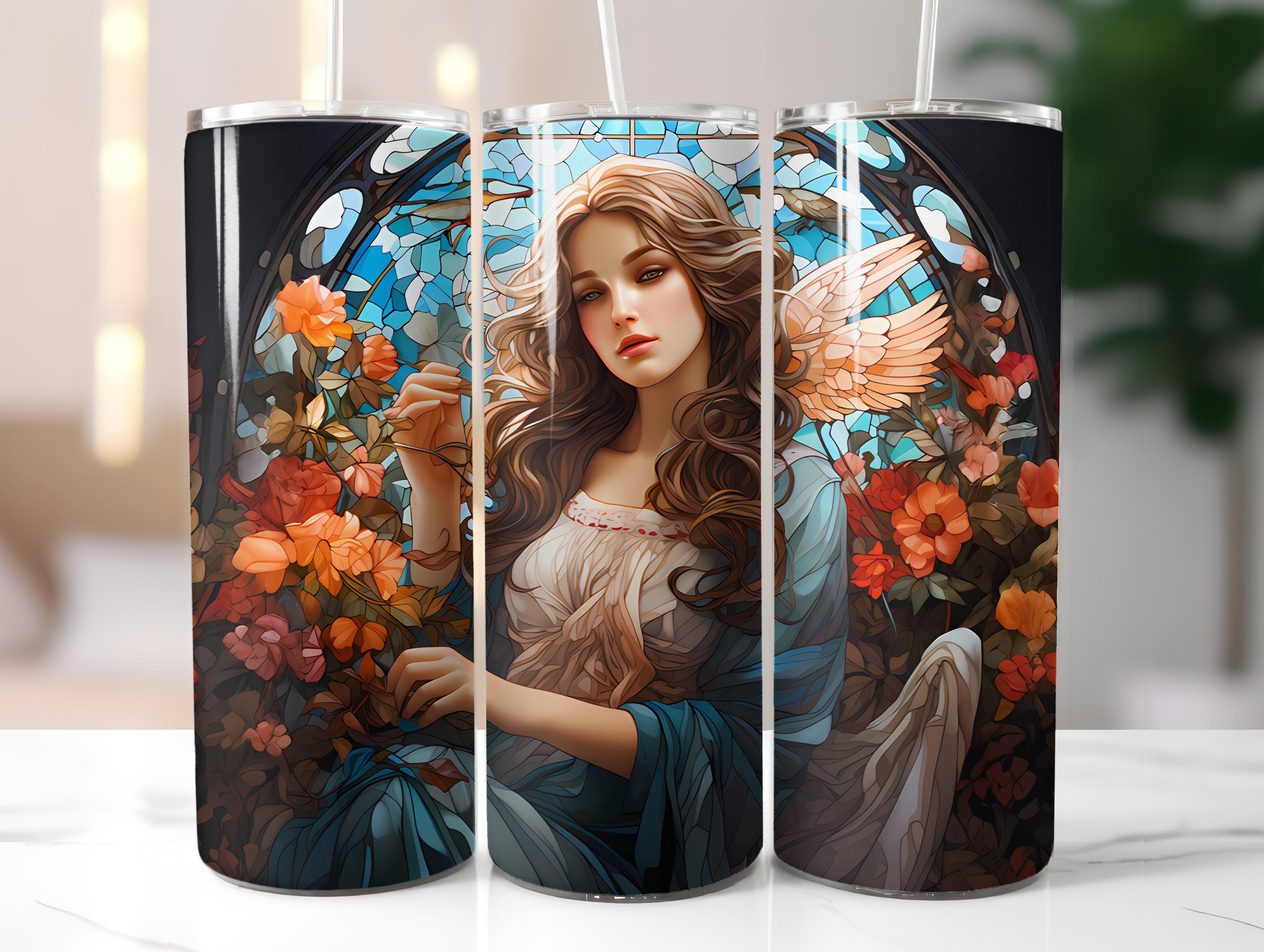 Spring Angels 1 Tumbler Wrap - CraftNest