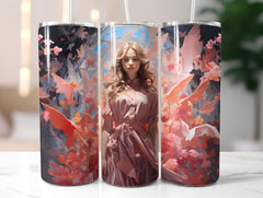 Spring Angels 1 Tumbler Wrap - CraftNest