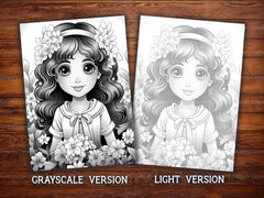 Spring Angels Coloring Books - CraftNest