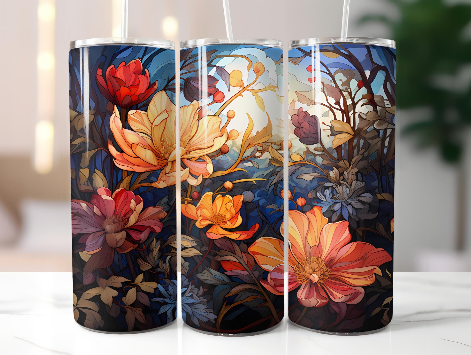 Spring Art 2 Tumbler Wrap - CraftNest