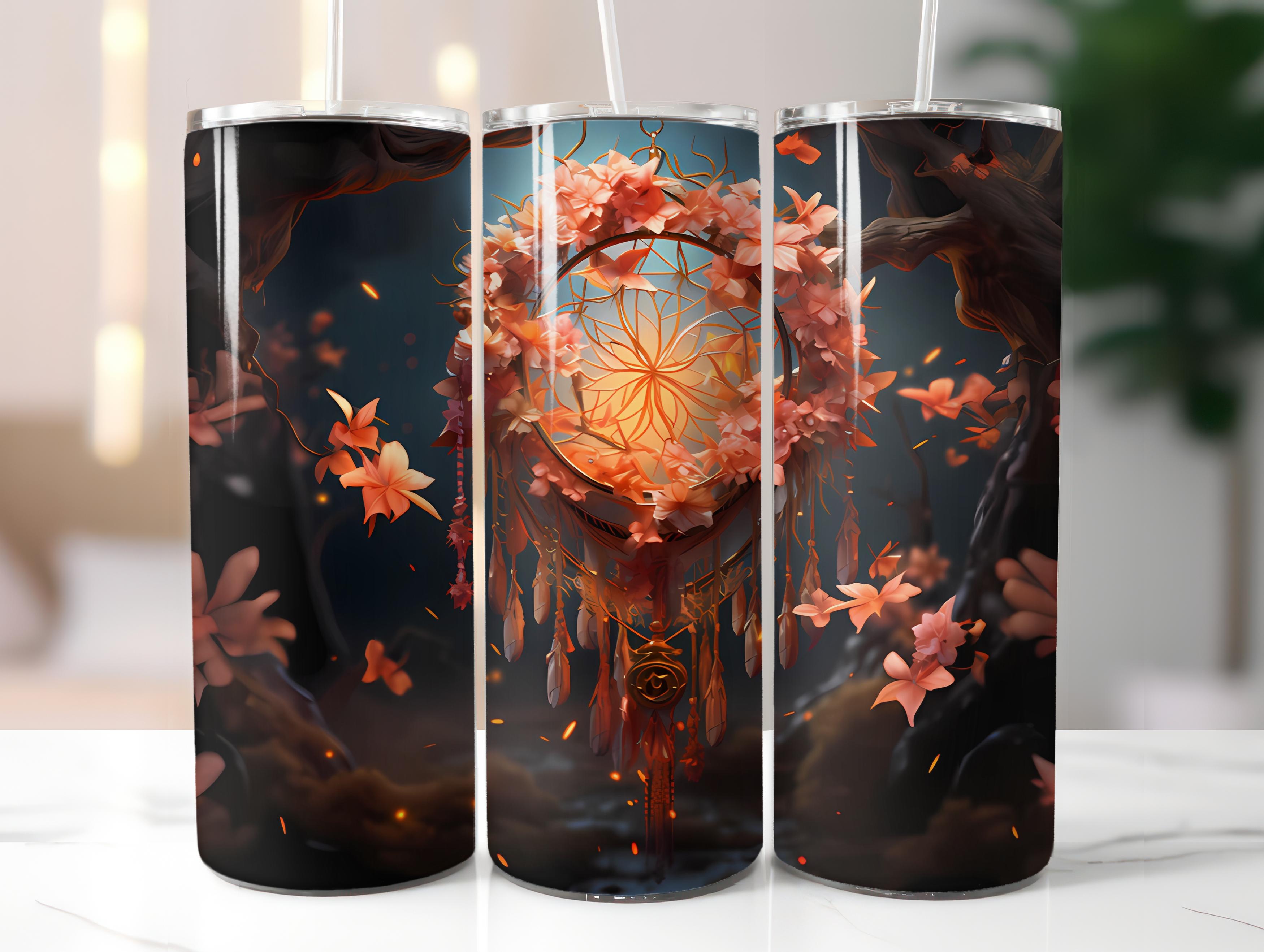 Spring Boho 2 Tumbler Wrap - CraftNest