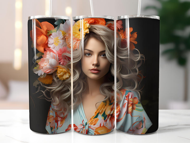 Spring Boho 2 Tumbler Wrap - CraftNest