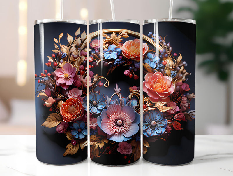 Spring Boho 1 Tumbler Wrap - CraftNest