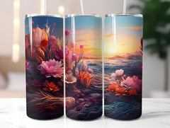 Spring Boho 2 Tumbler Wrap - CraftNest