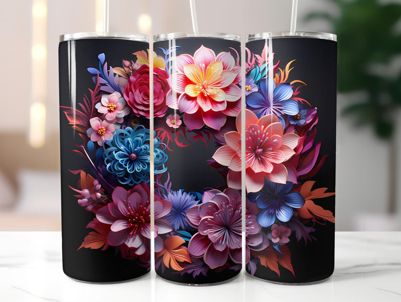 Spring Boho 1 Tumbler Wrap - CraftNest