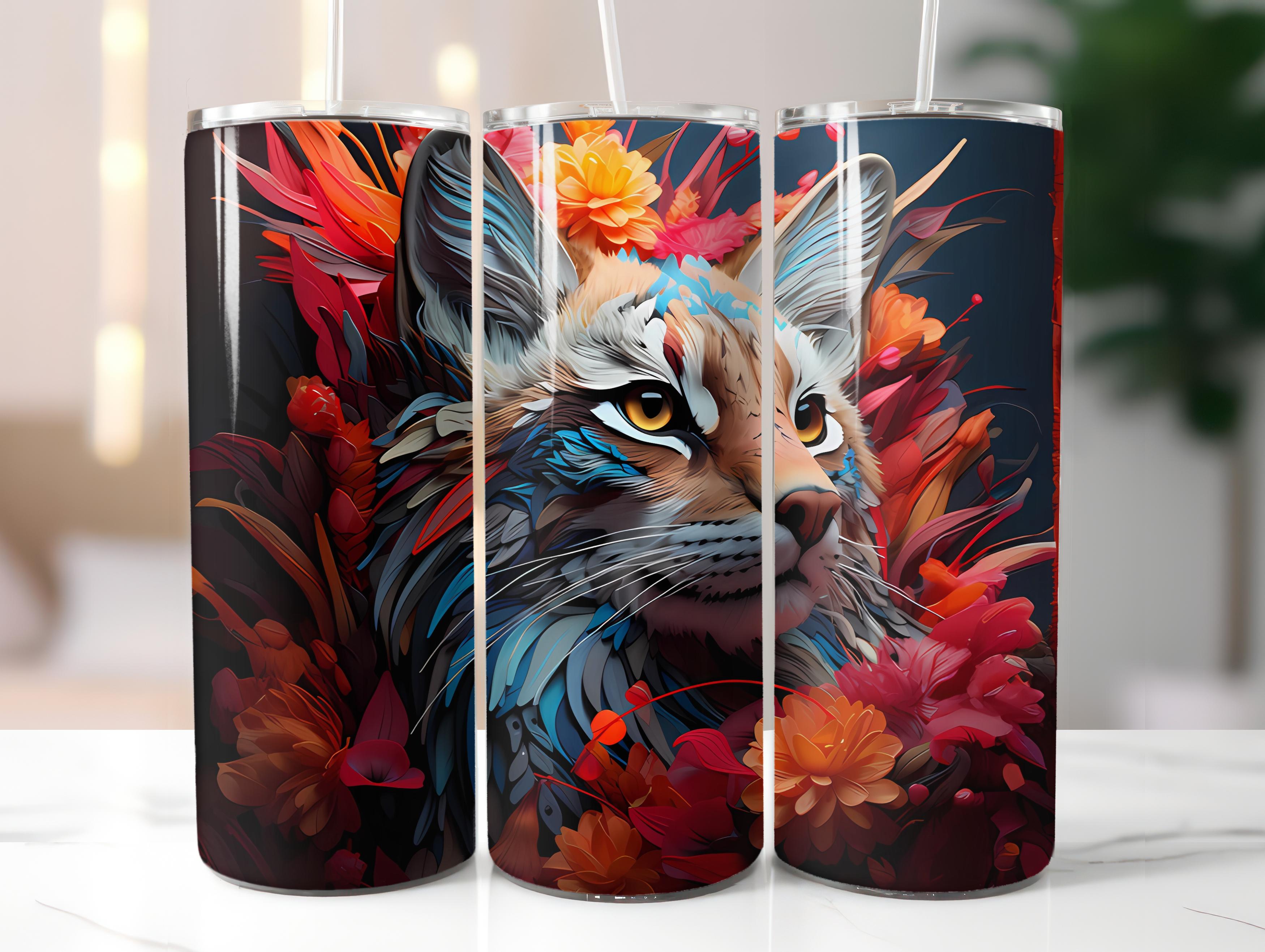 Spring Cats 5 Tumbler Wrap - CraftNest