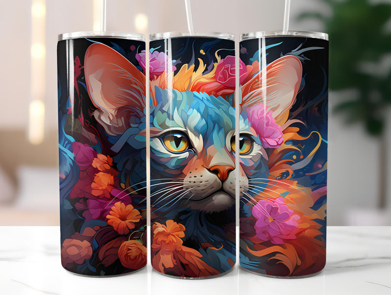 Spring Cats 1 Tumbler Wrap - CraftNest