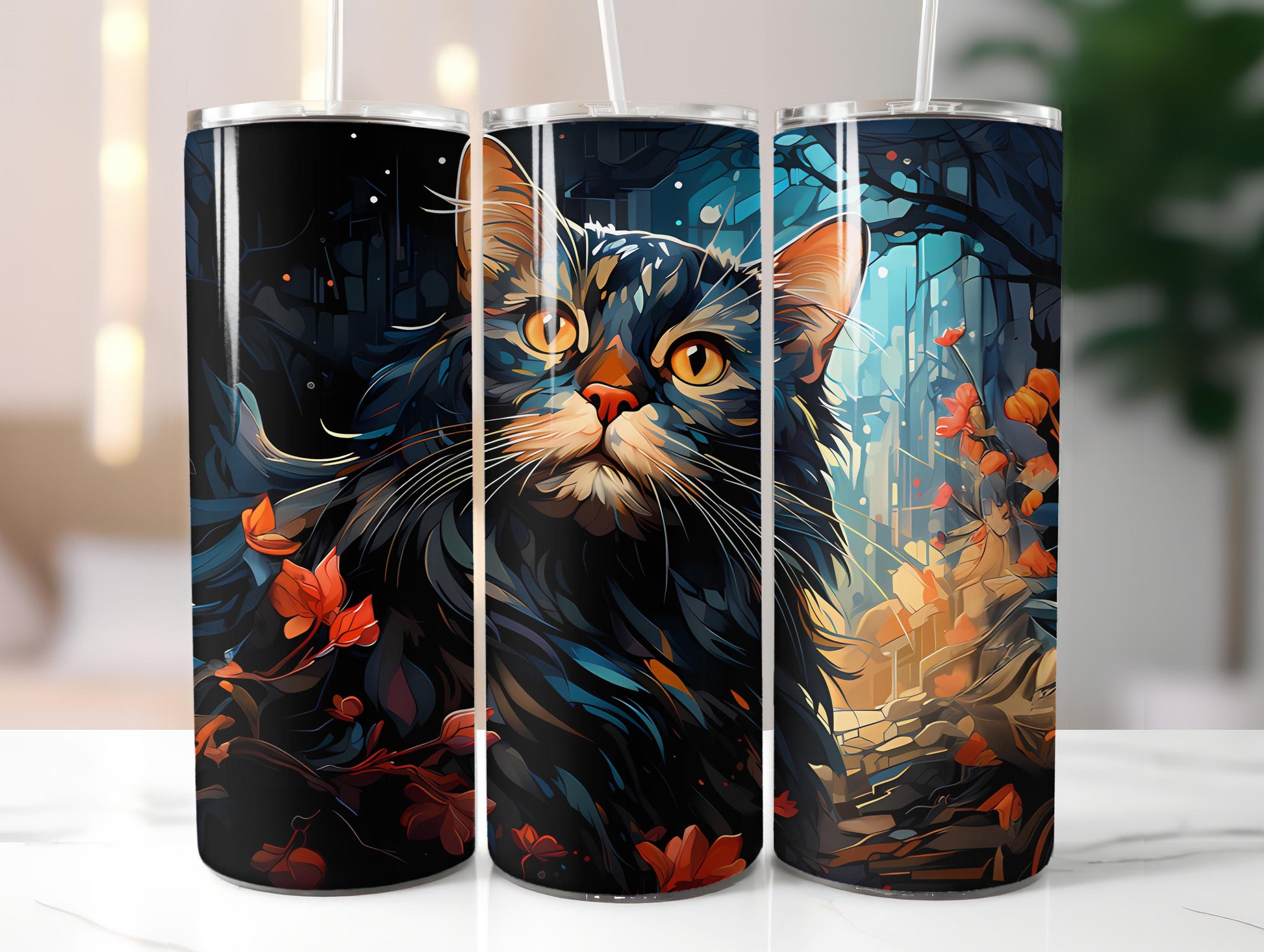 Spring Cats 4 Tumbler Wrap - CraftNest